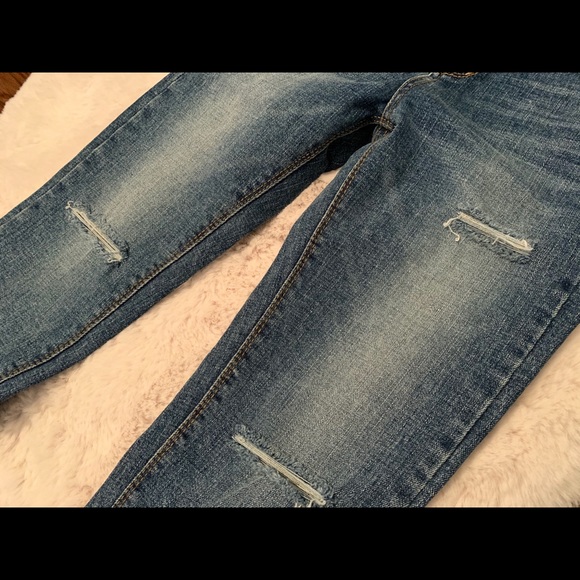 chuu- Distressed Slim Fit- 5kg Jeans vol.85 - Picture 6 of 7